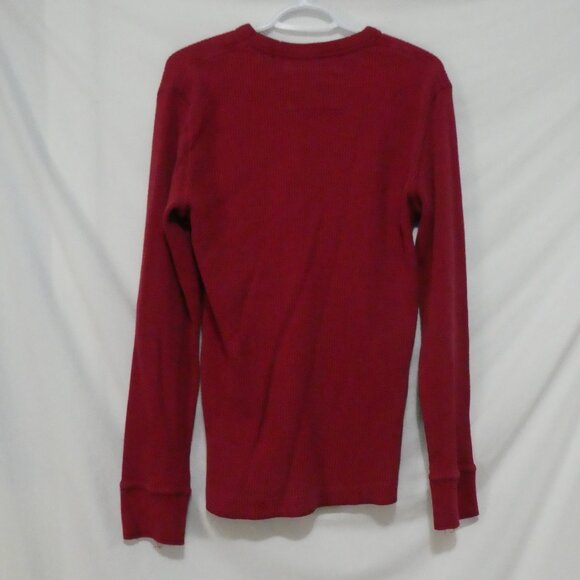 AEROPOSTALE | medium | Red Thermal Shirt | Bold Aero NY ATH DIV Front - Picture 2 of 16